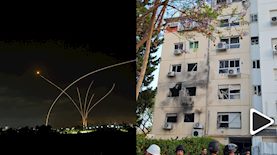 אשקלון תחת מתקפה, צילום: אדי ישראל פלאש90 ועיריית אשקלון